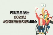 키워드로 보는 2023년 장애인활동지원서비스